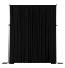 Pipe and Drape - Black 