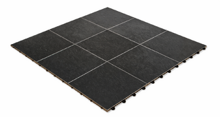 9 x 9 Black Dance Floor Rental in Grand Rapids