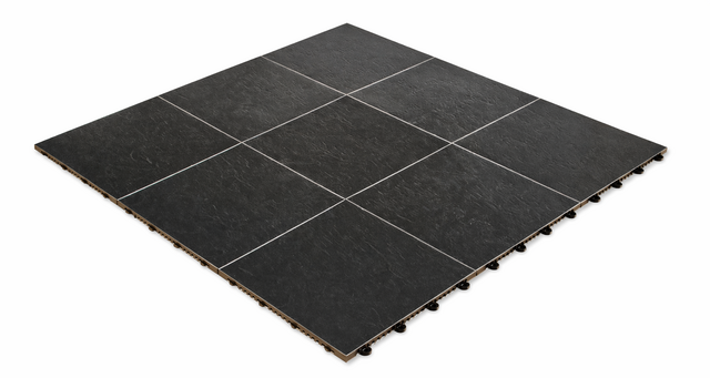 9 x 9 Black Dance Floor Rental in Grand Rapids