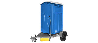 Mobile Portabe Restroom Potty Trailer