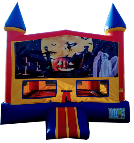 Castle Halloween Bouncer
