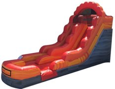 16 Foot Fire Dry Slide