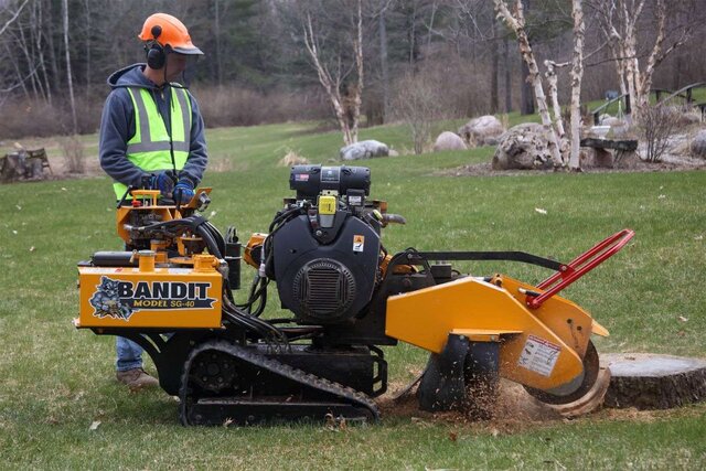 Self Propelled Stump Grinder