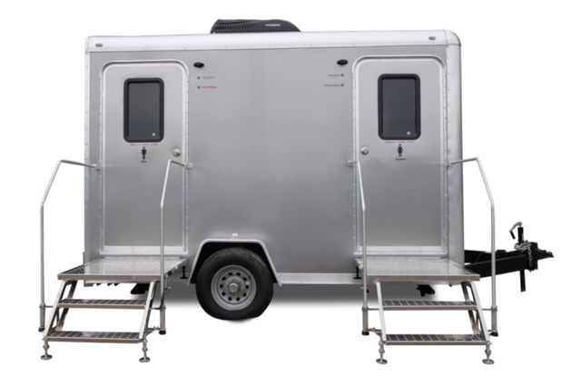 Portable Restroom Trailer Basic 4-Unit