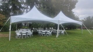 60 Guest Tent Package w/Round Tables