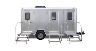 Portable Restroom Trailer Standard 3-Unit