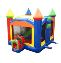 5-Part Multi-Play Bounce House and Slide Combo