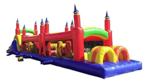 60ft Rainbow Obstacle Course