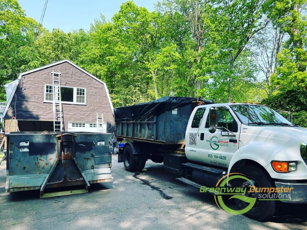 Dumpster Rentals by Greenway Dumpster Solutions Danbury CT