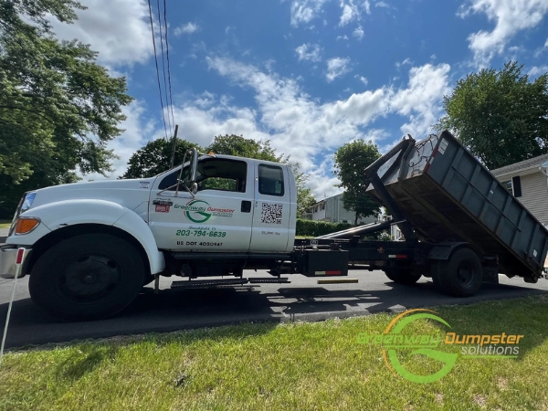 Junk Removal by Greenway Dumpster Solutions Danbury CT