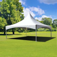 20x20 High Peak White Tent Rental