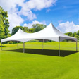 20x40 High Peak White Tent Rental