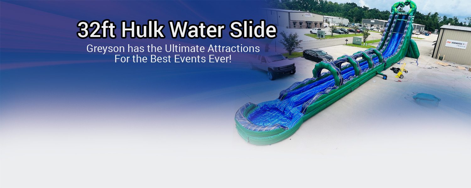 The Hulk Water Slide Rental
