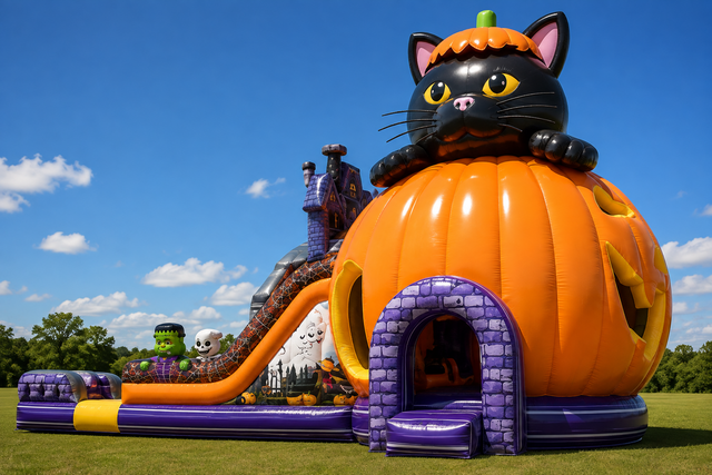 Pumpkin Black Cat Combo
