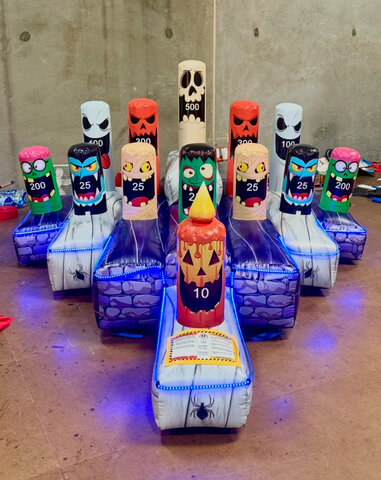 Halloween Hula Hoop Ring Toss