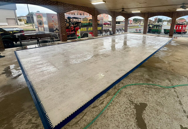 20'x40' Synthetic Ice Skating Rink 