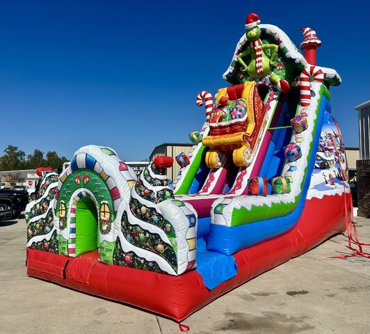 24ft All About Christmas Slide (Dry Only)