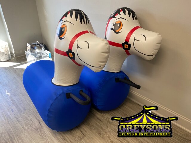 Inflatable Racing Horses 