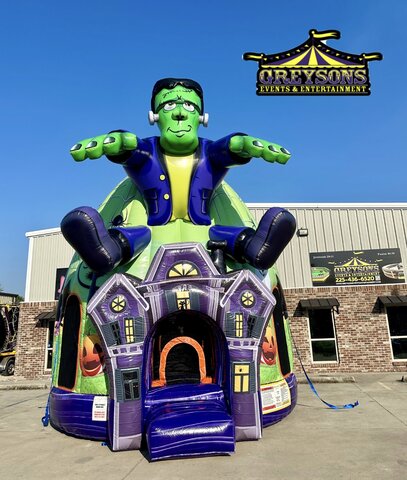 3D Frankenstein Bounce House