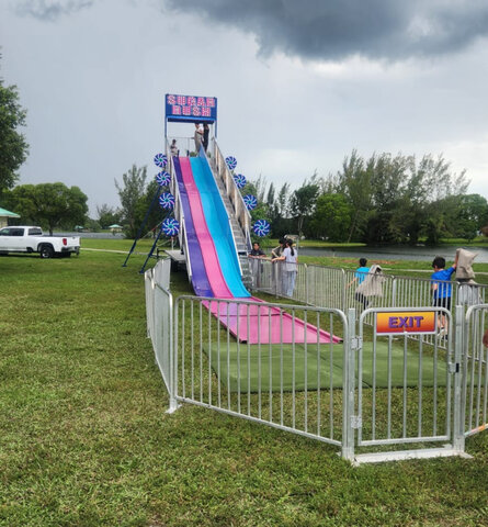 Sugar Rush Carnival Slide W/ 2 Operators 