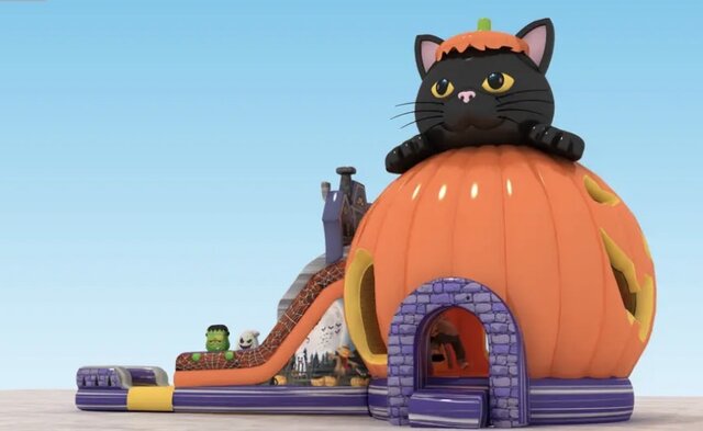Pumpkin Black Cat Combo