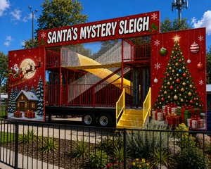 Santa's Mystery Sleigh Fun House 