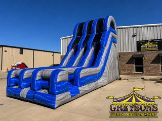 18Ft Sky High Double Lane Slide (Dry Only)
