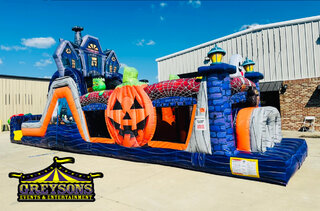 47Ft Haunted Halloween Obstacle Course