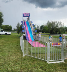 Sugar Rush Carnival Slide W/ 2 Operators 