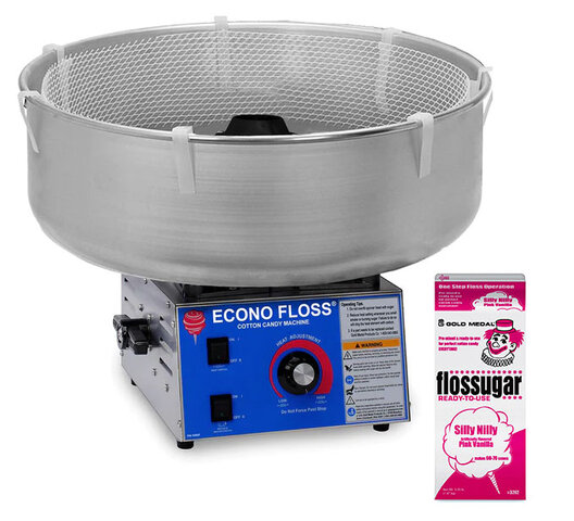 Cotton Candy Machine  - Pink Floss (Concession)