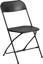 Folding Chairs - Black Regular (TC)