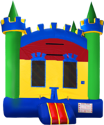 Multi-Color Castle Bouncer