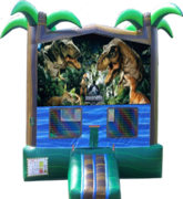 Tropical Dinosaurs Banner