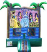 Tropical Disney Princesses Banner
