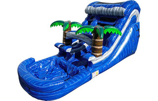 16ft Deep Blue 1-Lane