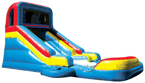 NEW - 15 Ft Water Slide with Pool