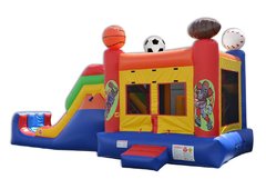 5 in 1 Sport Arena External Slide Combo 