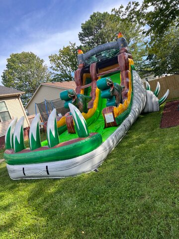 15ft dino slide