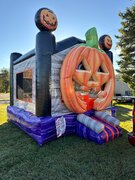 Pumpkin bounce house