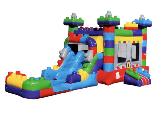 Mega Blocks Bounce House with Slide