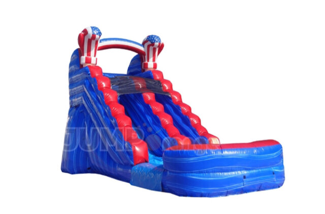 15' American Boxing Waterslide W/ Pool