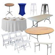 TABLES and CHAIRS