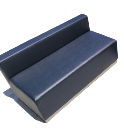 Black modular sofa