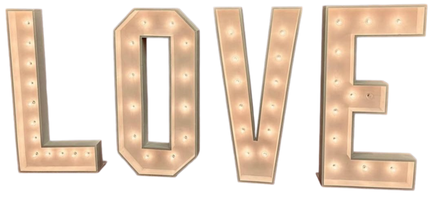 Pkg Marquee LOVE