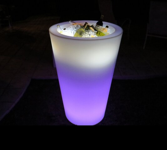 LED Acrylic Ice Bucket