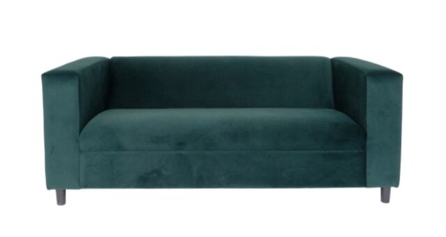 Green Velvet Sofa