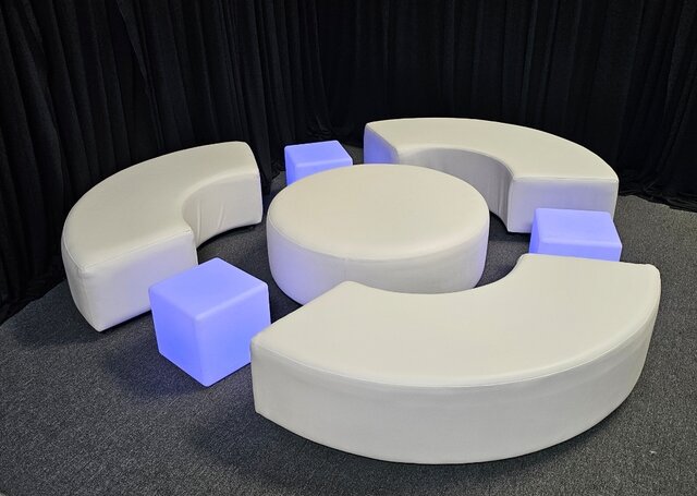 Curved Combo - White