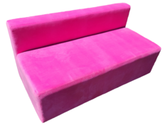 Barbie Pink Velvet Sofa
