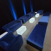 Navy Blue King Velvet set