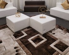 Area Rug (8x12) - Brown/Beige
